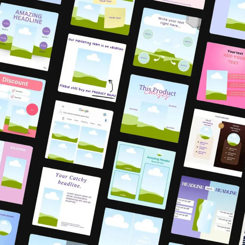 1000+ Szablonów Statycznych Reklam Canva
