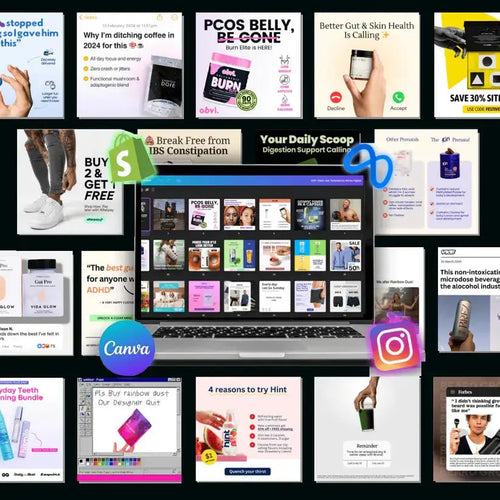 1000+ Szablonów Statycznych Reklam Canva
