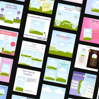1000+ Szablonów Statycznych Reklam Canva
